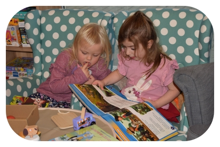 Lekcja biblioteczna Delfinków 