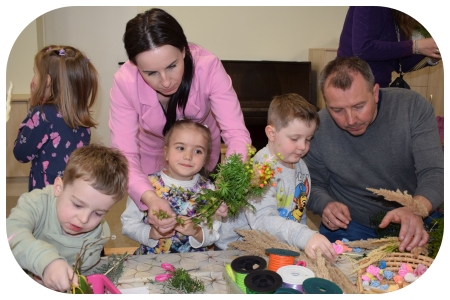 Rodzice Dzieciom - warsztaty wielkanocnych palm - 25.03.2026