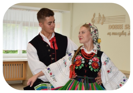 Audycja muzyczna pt. Kolorowy wycinaniec łowicki